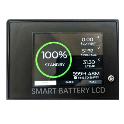Externer Monitor Batterie: 100/200AH - TKC Power Solutions