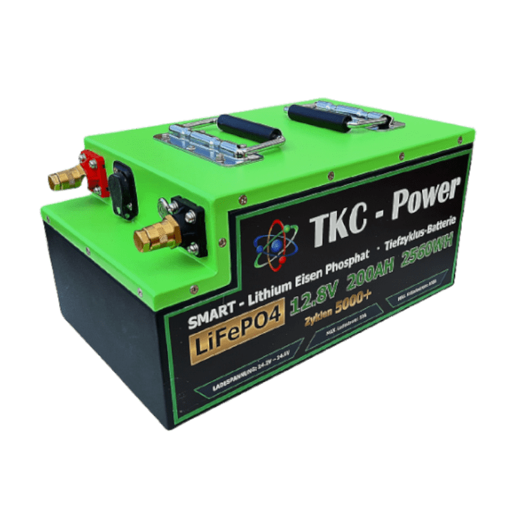 KLEINE Lithium / LiFePO4 100AH / 200AH Kleinste Batterie / Camper Untersitz  / Marine - TKC Power Solutions